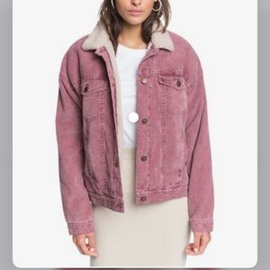 Roxy good tune corduroy Sherpa jacket